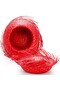 Tropical Party Red Straw Hawaiian Hat - 3