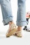 Women's Skin Side Open Ballerina Home and Outdoor Shoes Stc1100 - 3