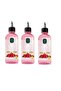 3-Pack of 100 ml Raspberry Vinegar Super Shampoo, 3-Pack of 100 ml Vinegar Hair Tonic