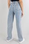Snow Light Blue Palazzo Wide Leg High Waist Loose Leg