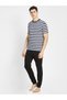 Crew Neck Tee 24X7 2715-0105-NV-WH - 4