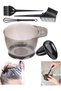 5PCS Hair Dye Color Kit Hair Dye Color Brush and Bowl Set Ear Caps Dye Mixer Hair Tint Dying Color
