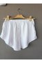 Women's Waist Concealer Skirt Look Accessory White - 4