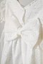 Girl's Bow Detailed Scallop Dress - 7