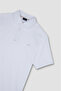 Cotton Polo Shirt with Buttons - 5