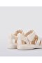 Tobby Gloss Cream Girls Boys Unisex Kids Sandals - 5