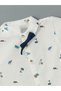 Lcw Kids Ecru Boys' Shirt and Shorts with Bow Tie, Pack of 2 - 3