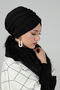 Bone |   Hijab Bonnet |   Fully Filled Bonnet |   Cotton Combed Lining, Lycra - 5
