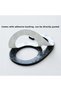 Flat -Wall - Door Number 3 mm Laser Cut Black Plexi Self Adhesive No -5 Five - 3