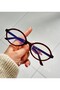 نظارات MIUX BROWN OVAL FRAME للحماية من الضوء الأزرق، متوافقة مع البصريات، يمكن تغيير النظارات - 2
