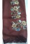 Handmade Crochet Embroidered 2-Edge Embroidery Writing/Crochet Embroidery/Vintage/Dowry Yemeni/85X85/Reyyan - 2