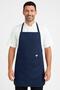 Stain-Proof Gabardine Cook Chef Barista Kitchen Apron Unisex Apron with Pockets