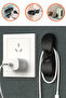 2 Pcs Self Adhesive Cable Protector Collector Organizer Cable Organizer Collector Wrap