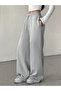 Women's Gray Straight Leg Sweatpants - 2
