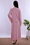 Cotton Maternity Set with Breastfeeding Features, 4 Pieces Effortt - Pink - 5
