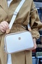 Justpolo Women's White 5-Compartment Handbag and Wallet Combination Tm4091kombin - 4