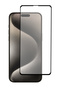 واقي شاشة زجاجي مقوى لهاتف Apple iPhone 15 Pro Max بتغطية كاملة
