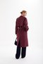 Women's Belted Epaulette Double Breasted Trench Coat - 7