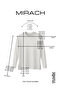 Fuchsia Cotton Combed Cotton Tunic Blouse |   Long Sleeve Comfortable T-Shirt Stylish Top with Bandana Gift - 3