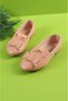 Shoes Girl's Bow Tie Detailed Powder Ballerinas