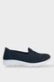 Orthopedic Women's Walking Shoes Dark Blue - White