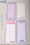 Licensed Kuromi and Hello Kitty Bekonet Notes Block-Note 2 Sets 9X22 См