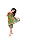ORANGE FLOVER نمط مظهر داخلي غير مظهر من الساتان PAREO - 3