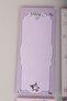 Licensed Kuromi and Hello Kitty Bekonet Notes Block-Note 2 Sets 9X22 См - 4
