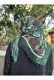Handcrafted Edge Beaded Writing Cheesecloth Dowry Gift