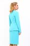 Zero Collar Buttoned Jacket - Turquoise - 1064100 - 3