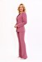 Men's Collared Vest Jacket & Spanish-Cut Trousers - Rose - 1076530 - 5
