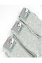 Set of 3 Norwegian Type Moline Wool Underfoot Half Towel Winter Thermal Men's Socks 6001 - 4