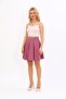 Short Flared Skirt-Rose - 5517100 - 2