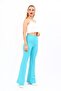 Flared Trousers-Turquoise - 5003100 - 4