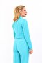 Men's Collared Short Jacket - Turquoise - 1048100 - 4