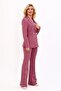 Men's Classic Jacket with Lapel Pockets & Spanish Cuff Trousers - Rose - 1062530 - 4