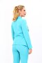 American Collar Classic Jacket-Turquoise - 1029100 - 3