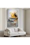 Abstract Pattern Canvas Painting - 4
