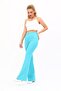 Flared Trousers-Turquoise - 5003100 - 2