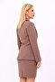 Men's Collar Button Detailed Jacket - Brown - 1065100 - 4