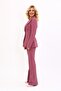 Men's Lapel Single Button Classic Jacket & Spanish-Cut Trousers-Rose - 1025530 - 5