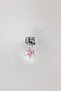 Italian Charm Premium Stainless Steel Pink Heart with Stone - 3