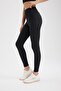 High Waist Fitted Soft Hairy Waist Hugging Basic Plain Sports Tc Leggings W8206Az24Sp - 4