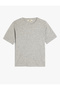 Regular Fit Short Sleeve Crew Neck Cotton Basic T-Shirt