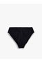 Crochet Detailed High Waist Bikini Bottom - 2