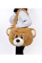 Soft Teddy Bear Detailed Shoulder Bag – Elegance and Comfort Together