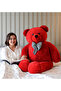 "Elegance and Cuteness Together: 170 cm Bow Tie Teddy Bear!"