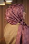 Checkerboard Patterned Shawl - 2