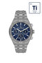Jl.G1155202 Navy Blue & Silver Titanium Men's Wristwatch