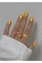 Gold Color Retro Mermaid Ring (Size Can Be Adjusted) - 3